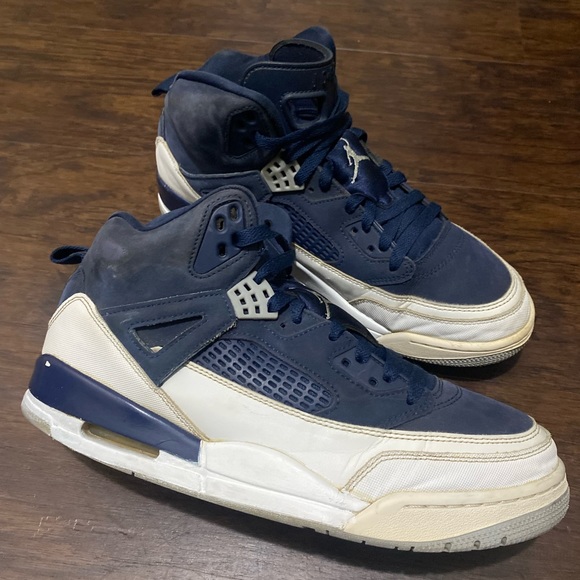 Jordan Shoes Air Jordan Spizike Navy Midnight Blue Retro Rare Size